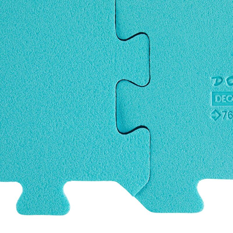 Puzzlematte Babyturnen - blau 