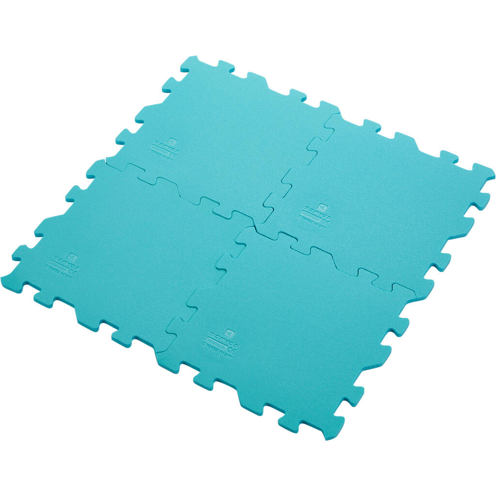 Puzzlematte Babyturnen blau