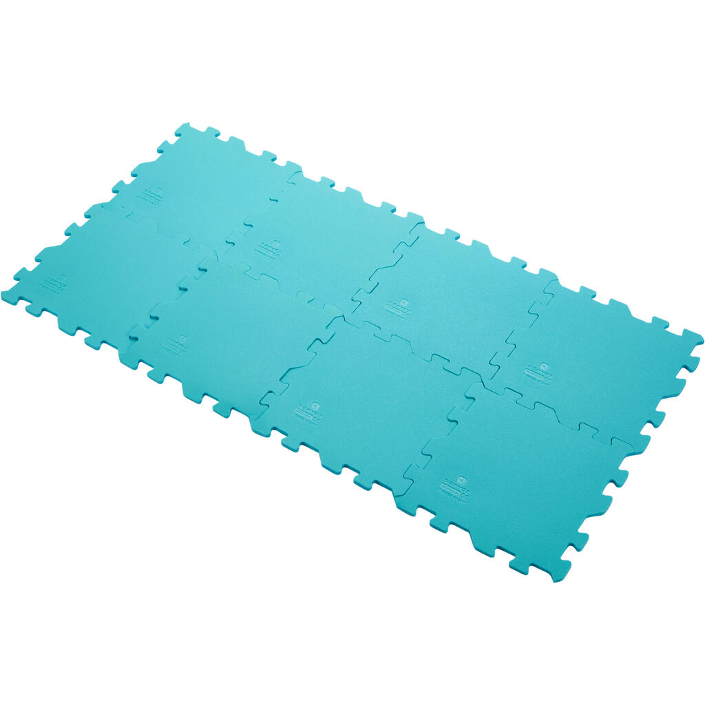 Puzzlematte Babyturnen blau