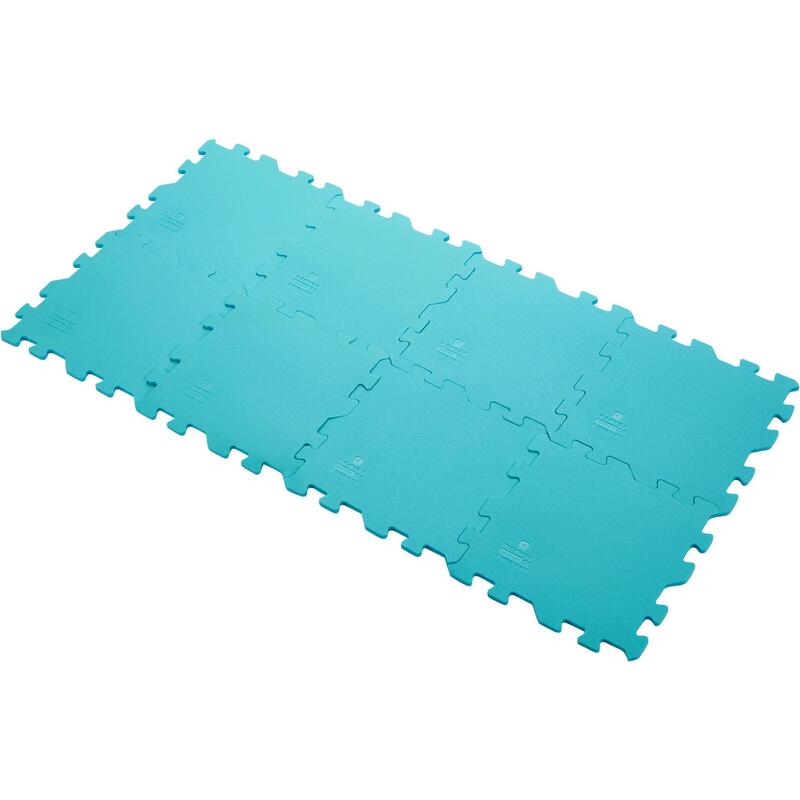 Puzzlematte Babyturnen - blau 