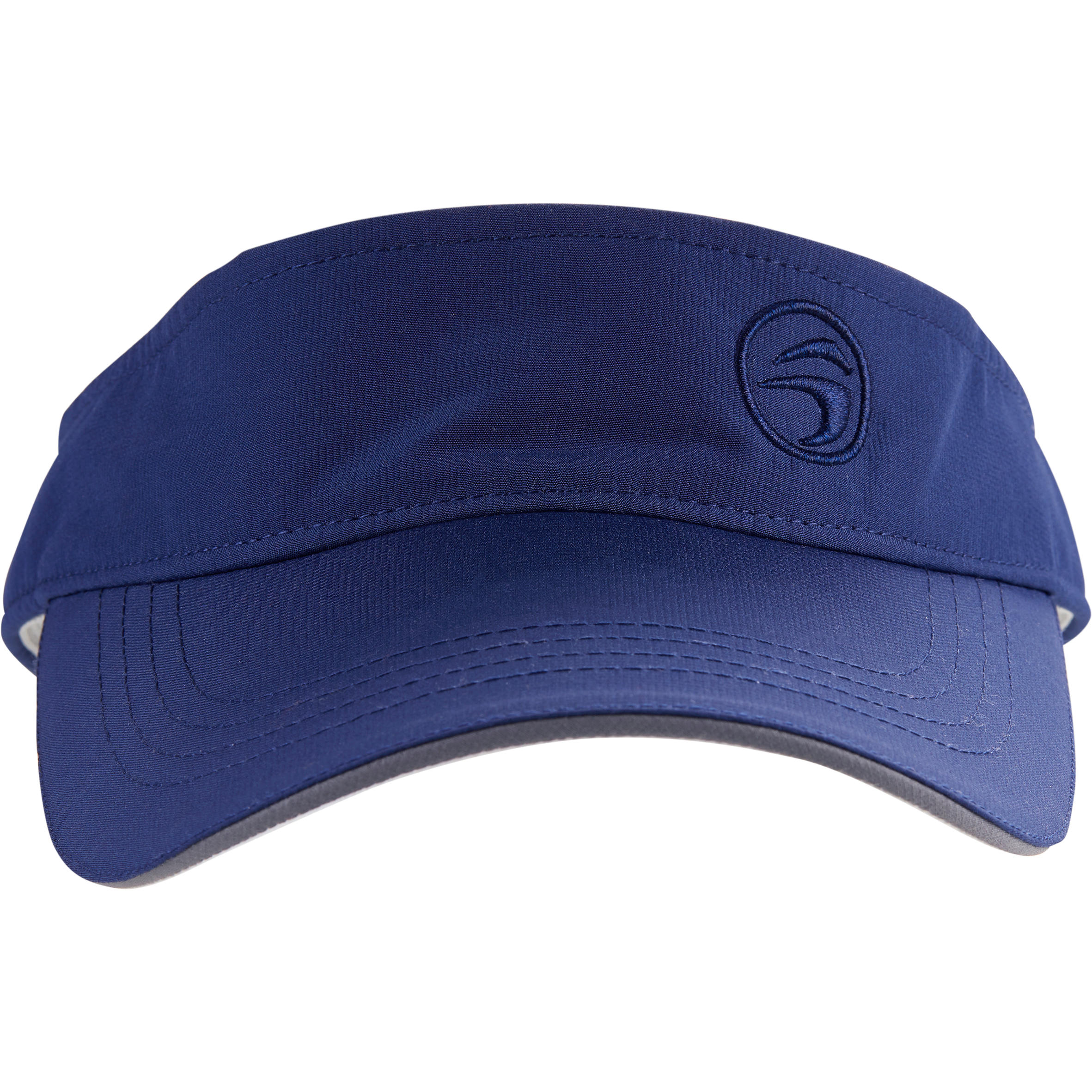 blue golf visor