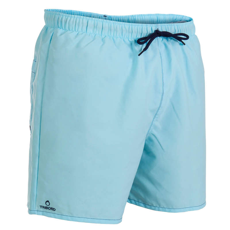 TRIBORD Hendaia Men's Short Swim Shorts - Light Blue ...