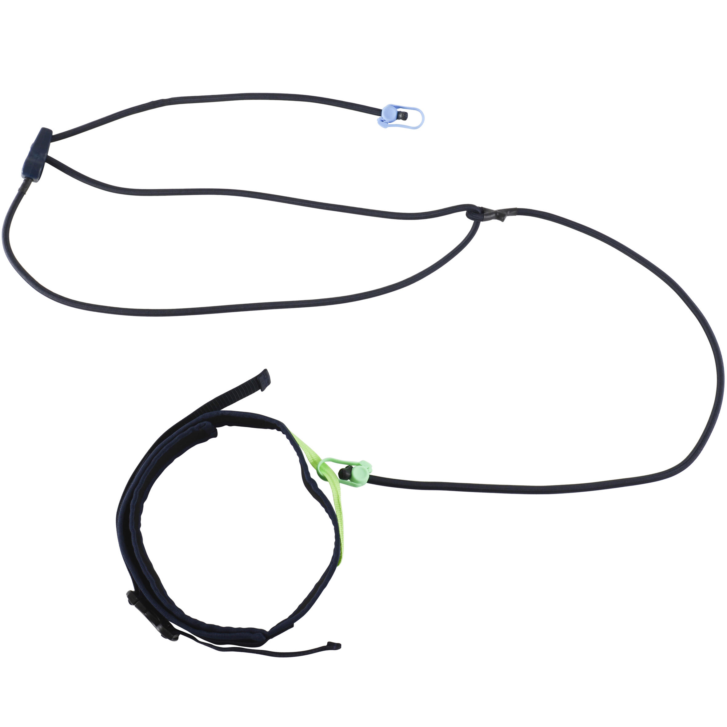 Nabaiji Zwemelastiek 500 Riem Blauwgroen nabaiji kopen in de aanbieding