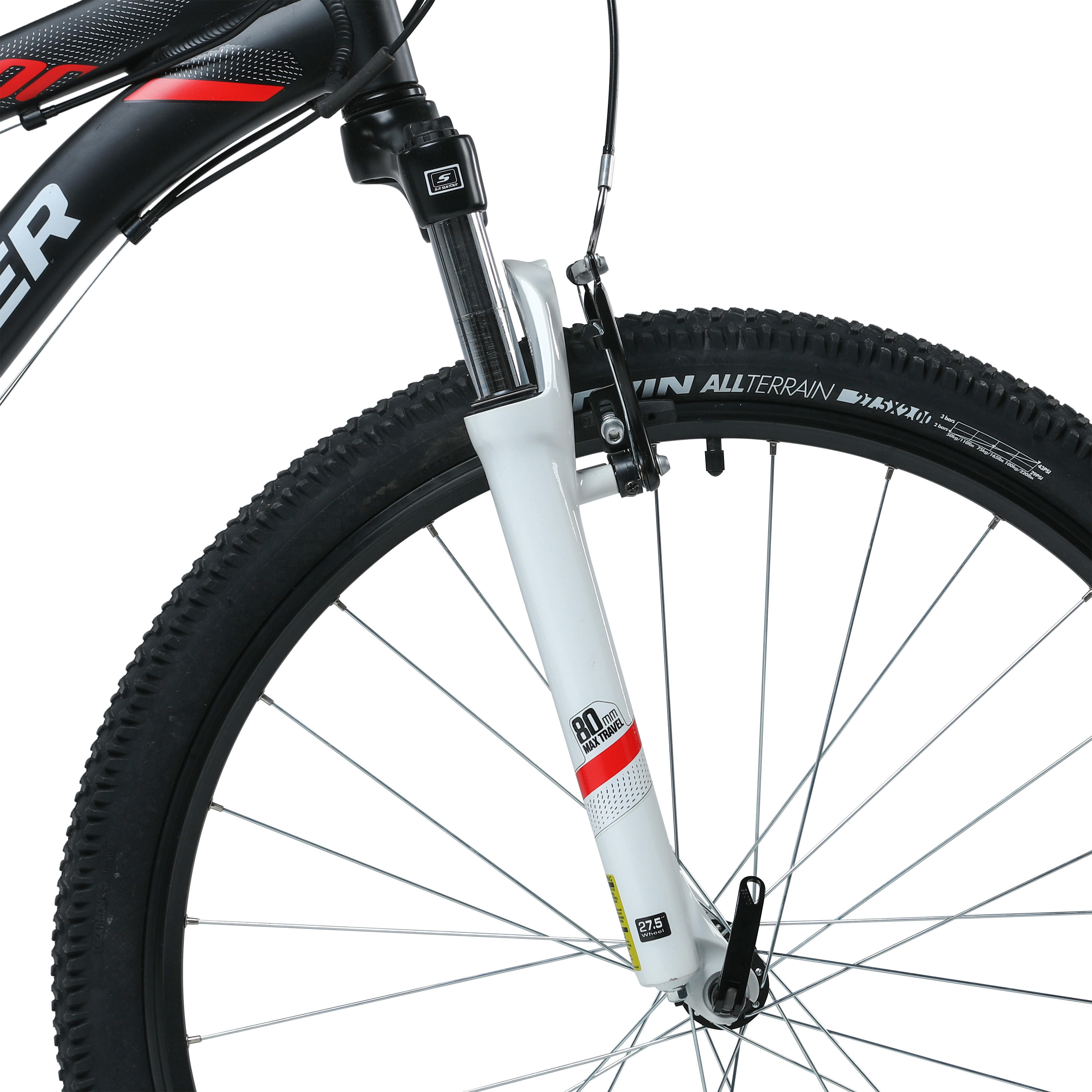 Rockrider ST 100 27.5 21sp Sport Bike - Black - Decathlon
