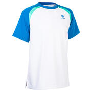 MAJICA ZA TENIS 500 ZA DJEČAKE BIJELA