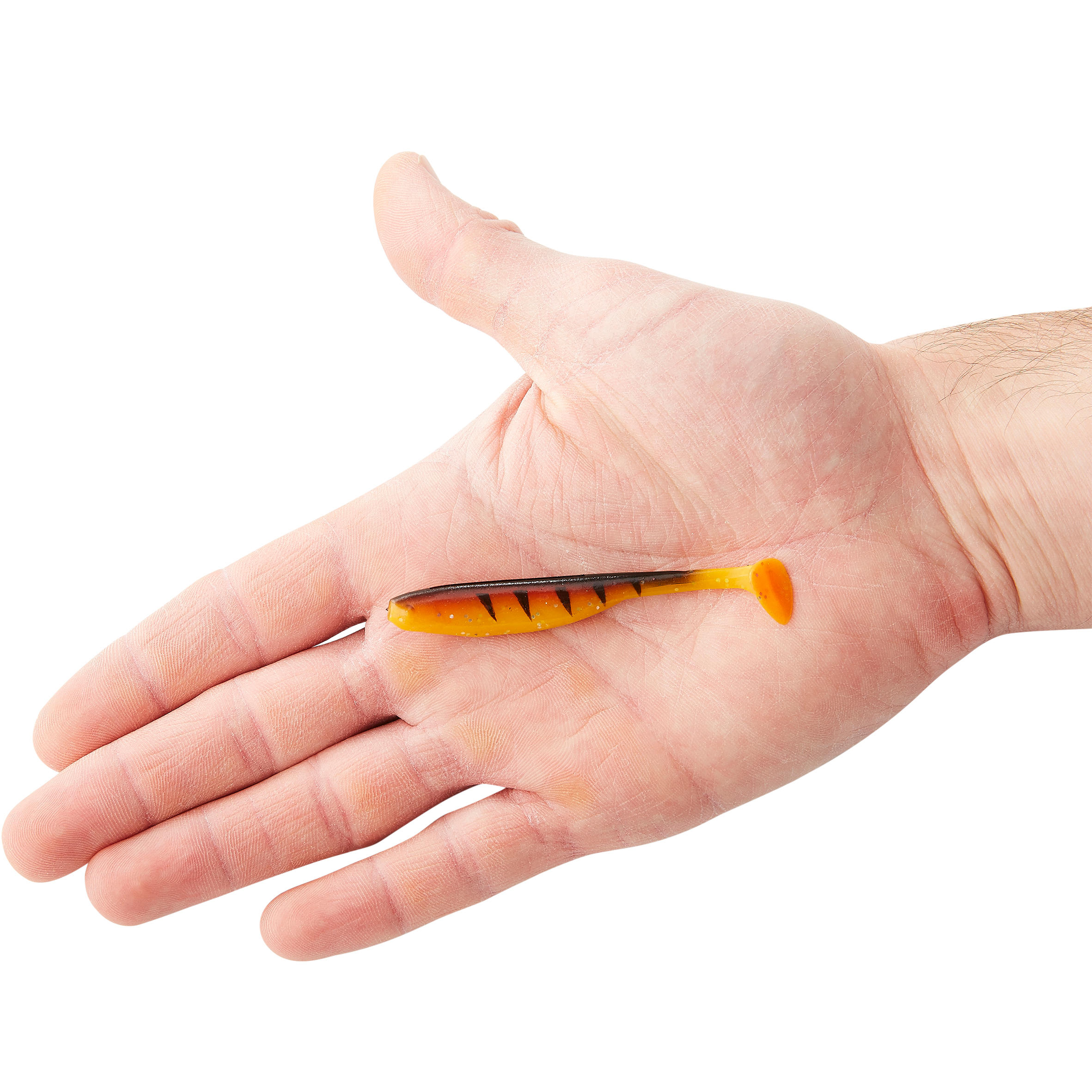 

Natori 75 Orange Tiger X3 Lure Fishing Soft Lure By CAPERLAN | Decathlon