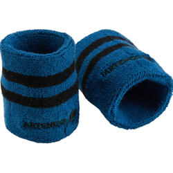 POIGNET STRIPES TURQUOISE NOIR