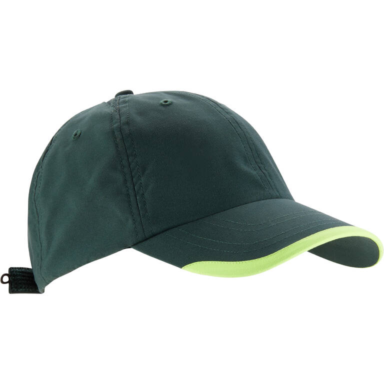 Adult Racket Sports Cap - Khaki/Yellow