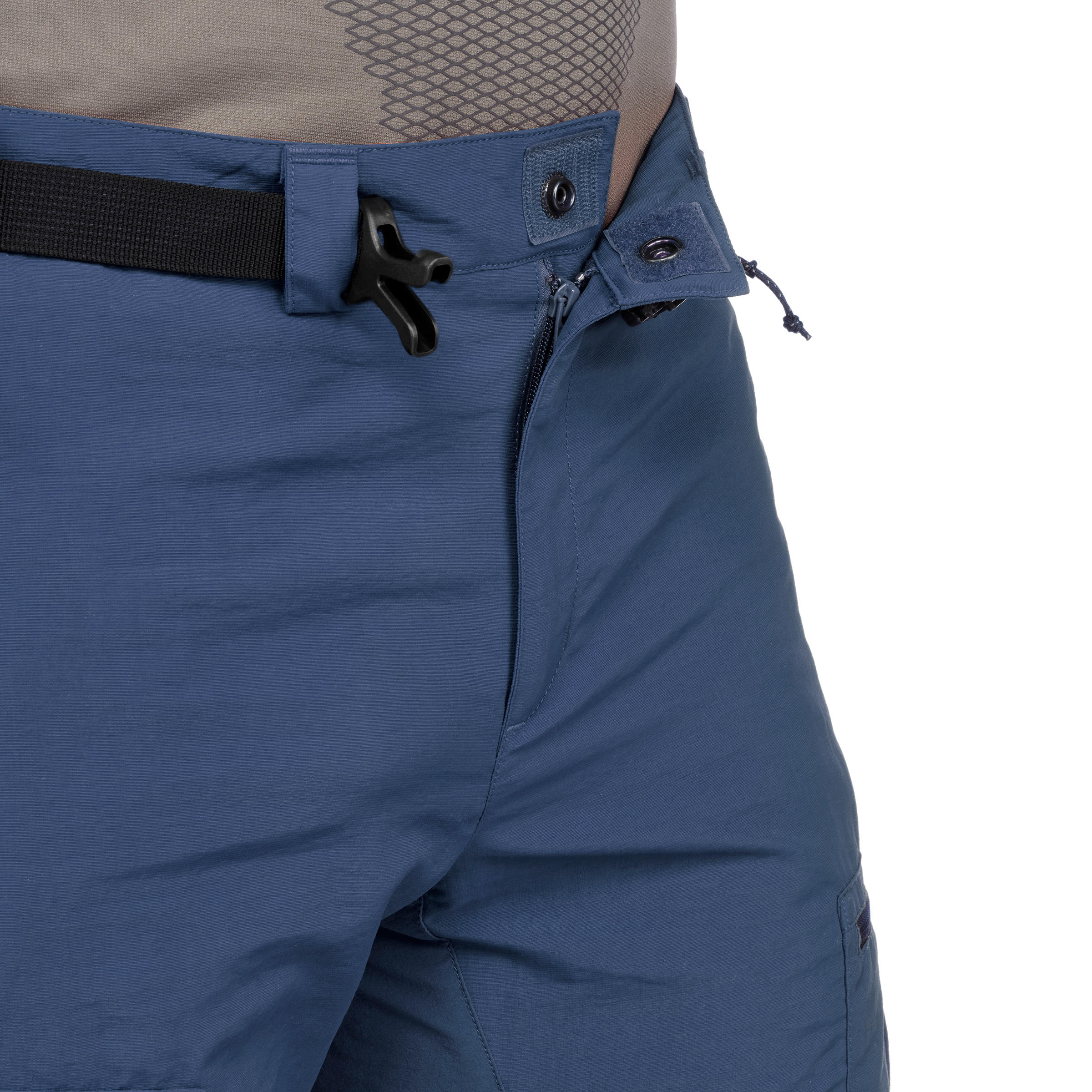 Men's Mountain Trekking Trousers -TREK 500 - Blue 7/13