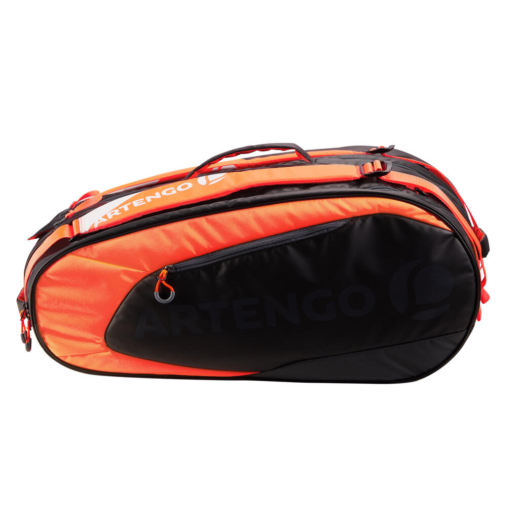 SB 190 Racket Sports Bag - Black/Orange