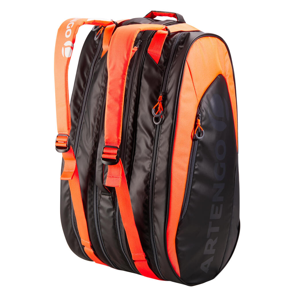 SB 190 Racket Sports Bag - Black/Orange