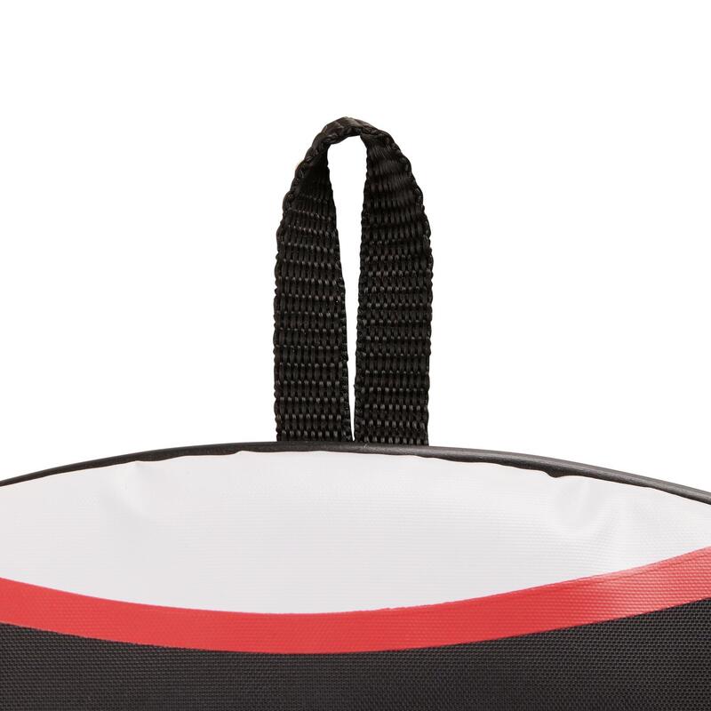 HOUSSE DE RAQUETTE DE TENNIS TL700 ADULTE NOIRE ROUGE