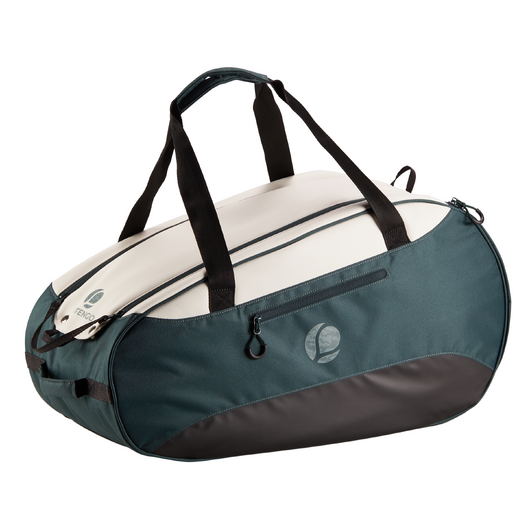 SAC SPORTS DE RAQUETTES ARTENGO 500 S KAKI BLANC