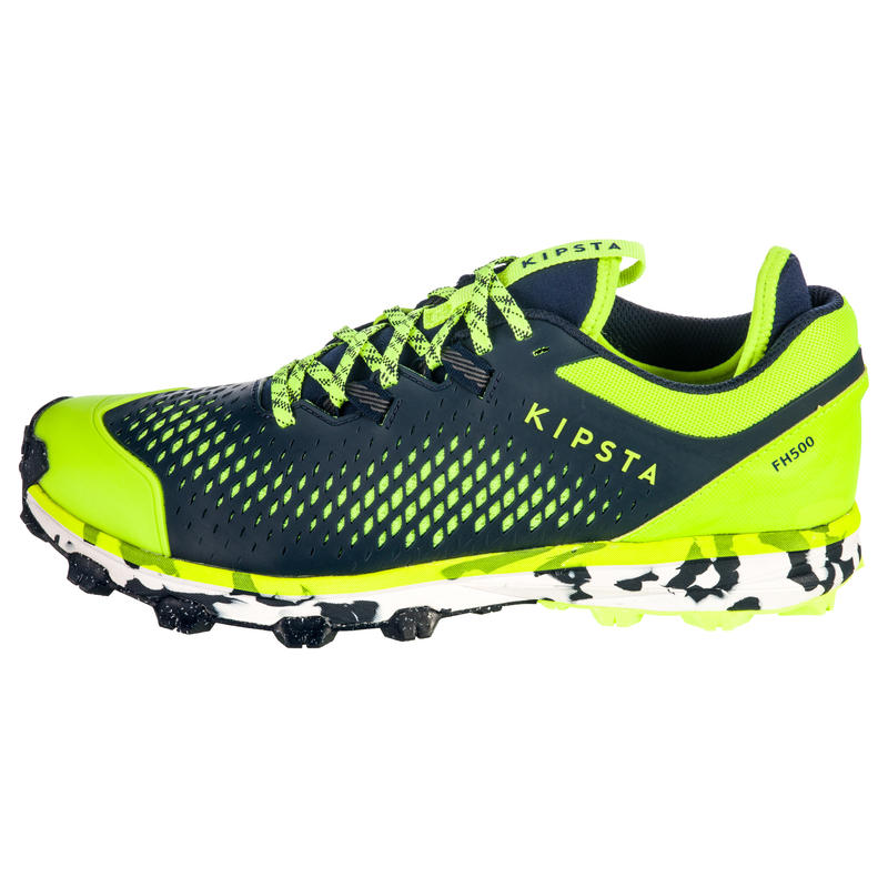 FH500 Medium Intensity Field Hockey Shoes Green