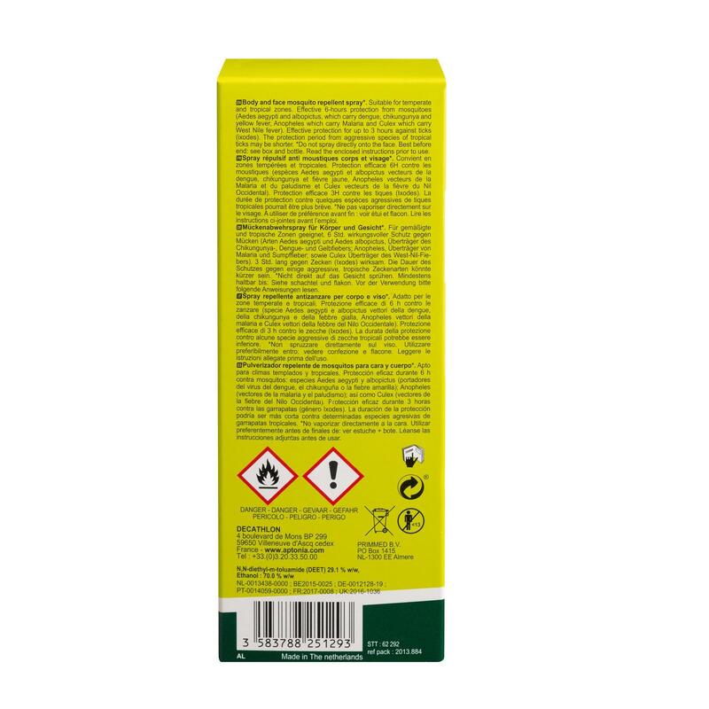 Spray anti insectes DEET 30% - Aptonia - 100 ml