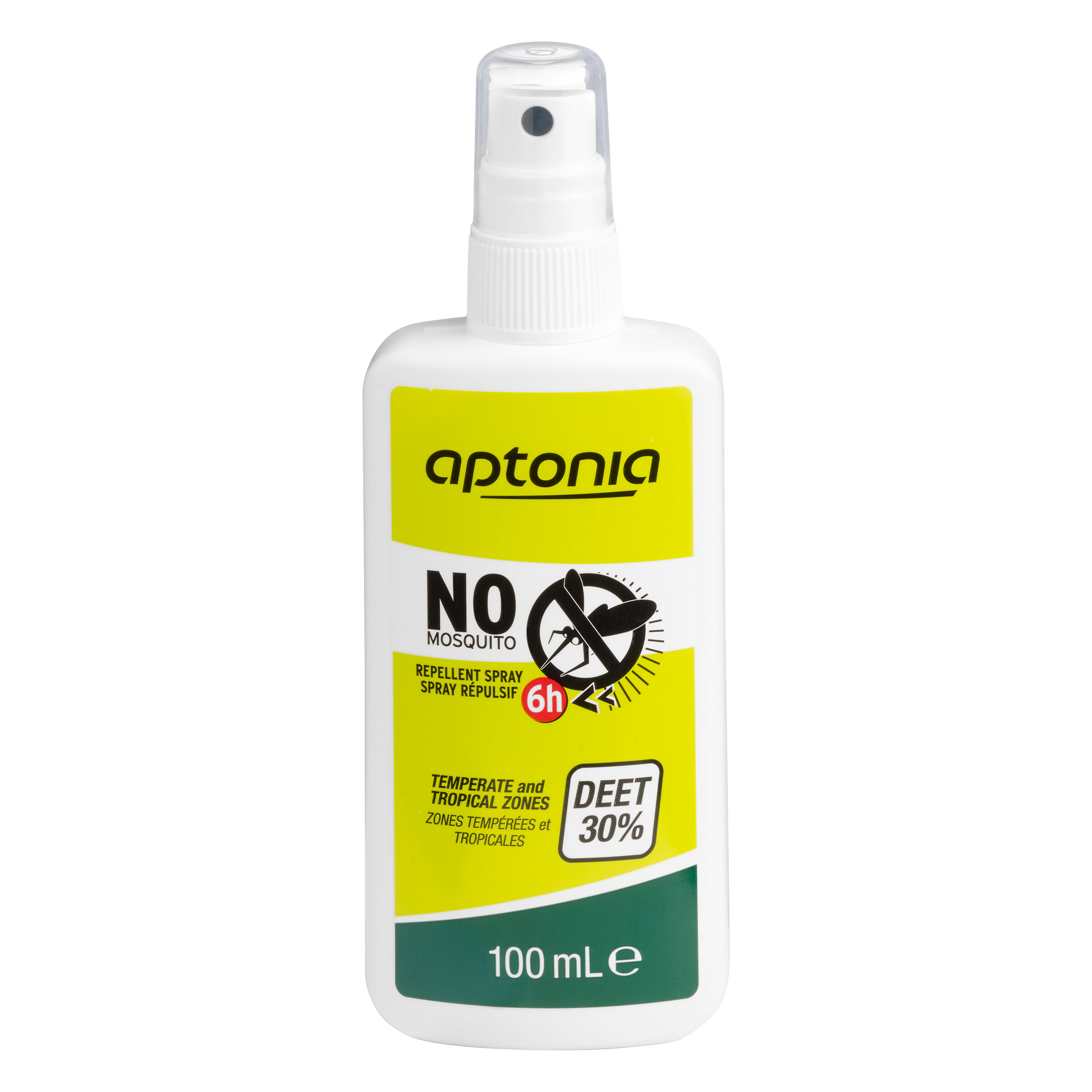 Spray Anti Insectes Deet 30 Aptonia 100 Ml Forclaz Decathlon