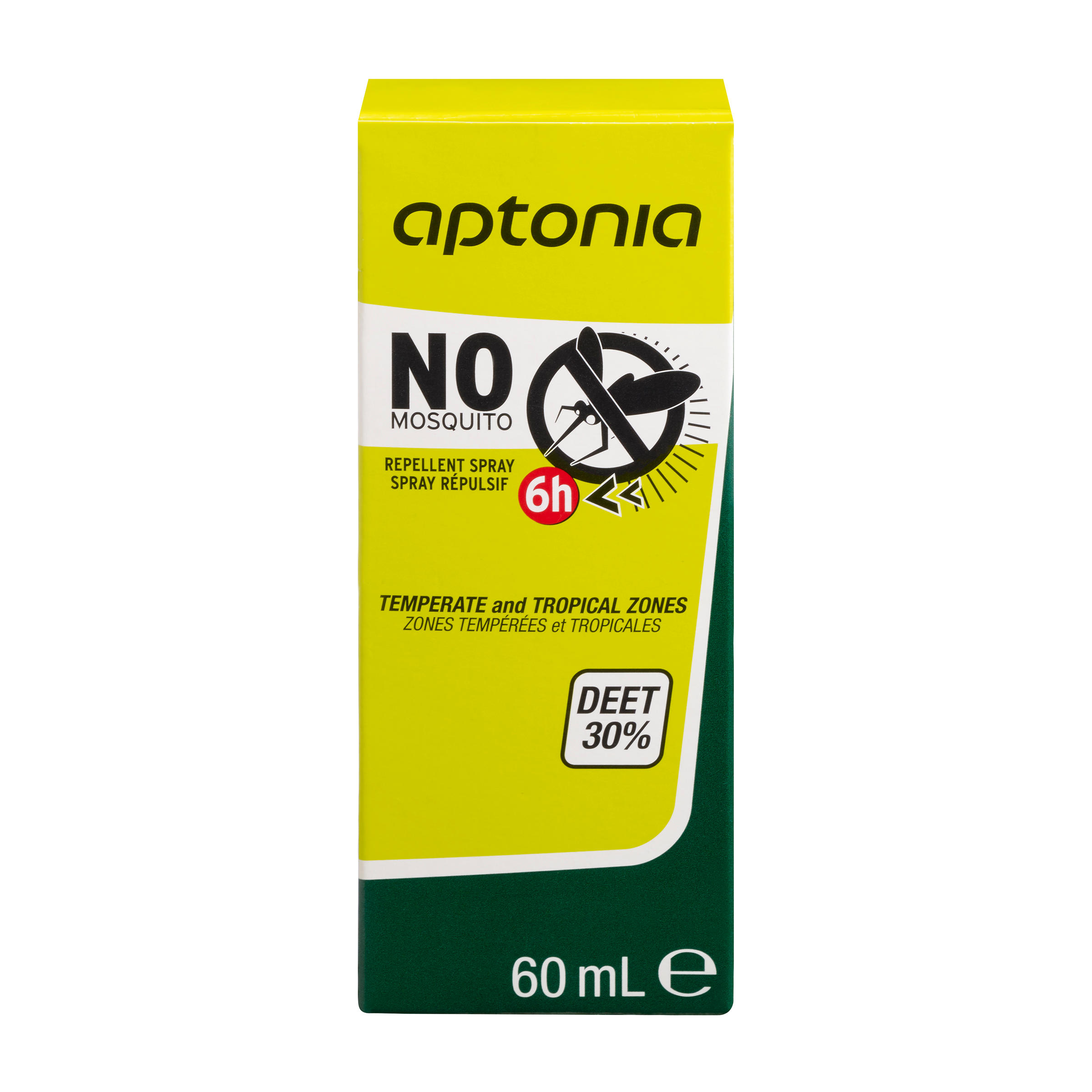 ANTI-INSECTE VAPORISATEUR APTONIA DEET 30% 60 ML - Forclaz