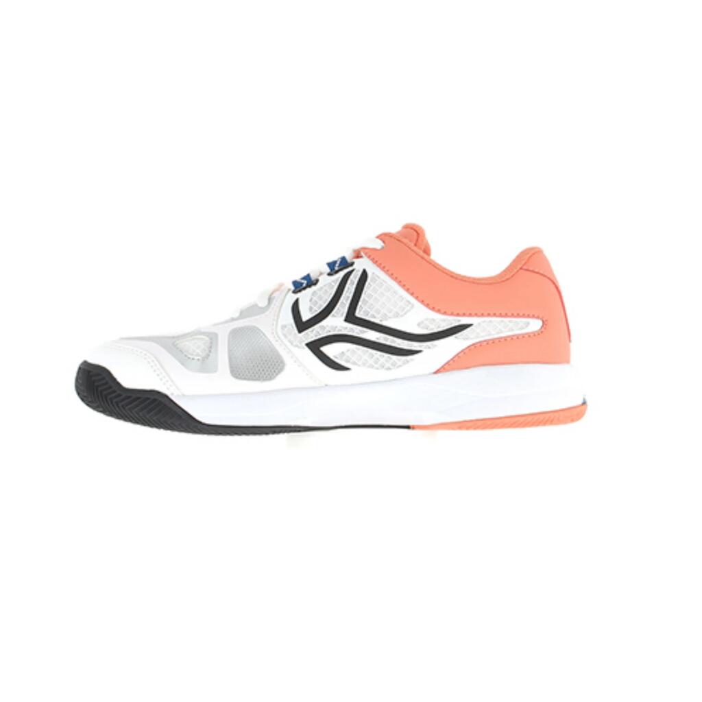 PS560 Women's Padel Shoes - White/Coral