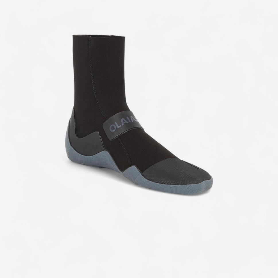 Buty wysokie surfingowe Olaian 500 z neoprenu 3 mm