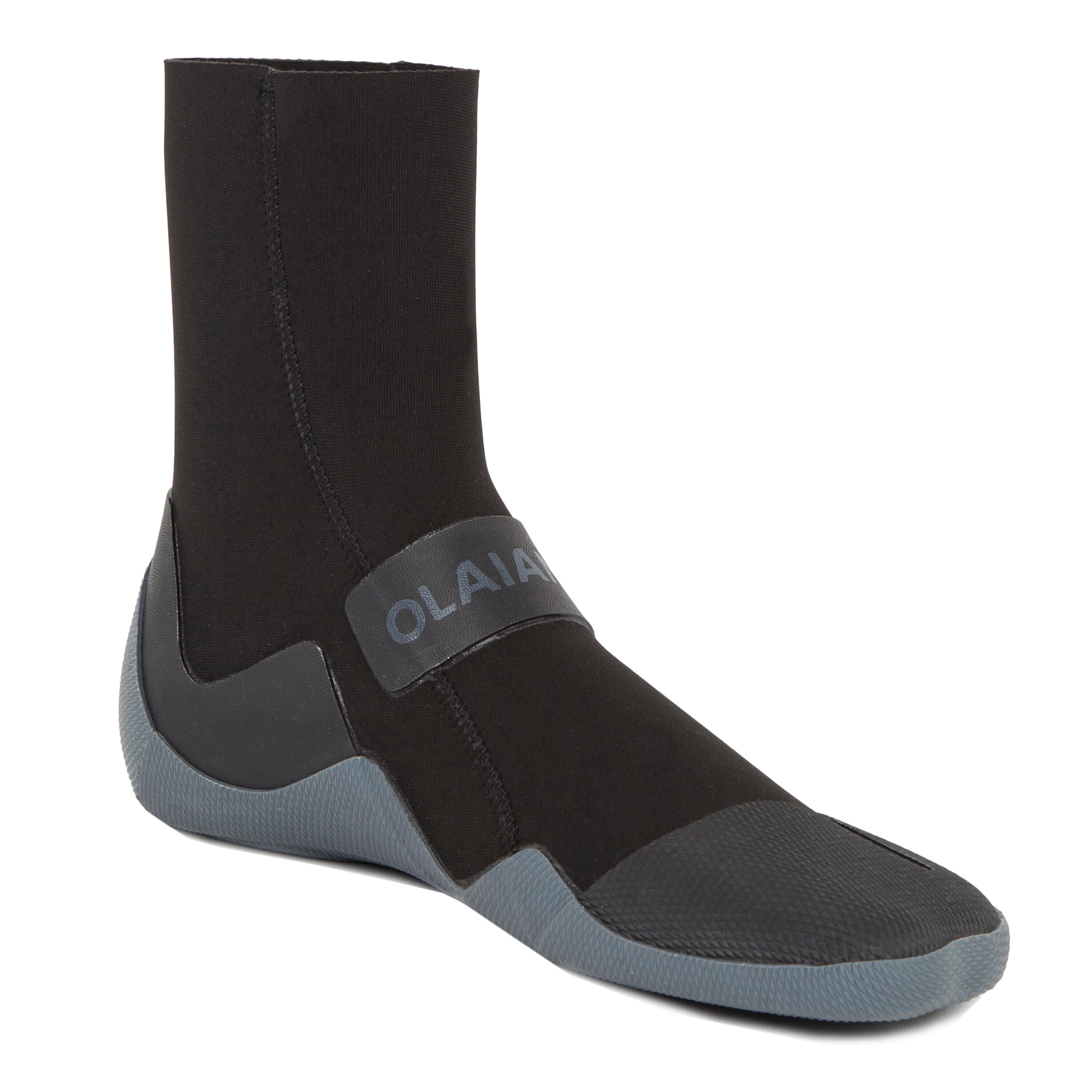 OLAIAN 500 3 mm Neoprene Surf Boots - Black