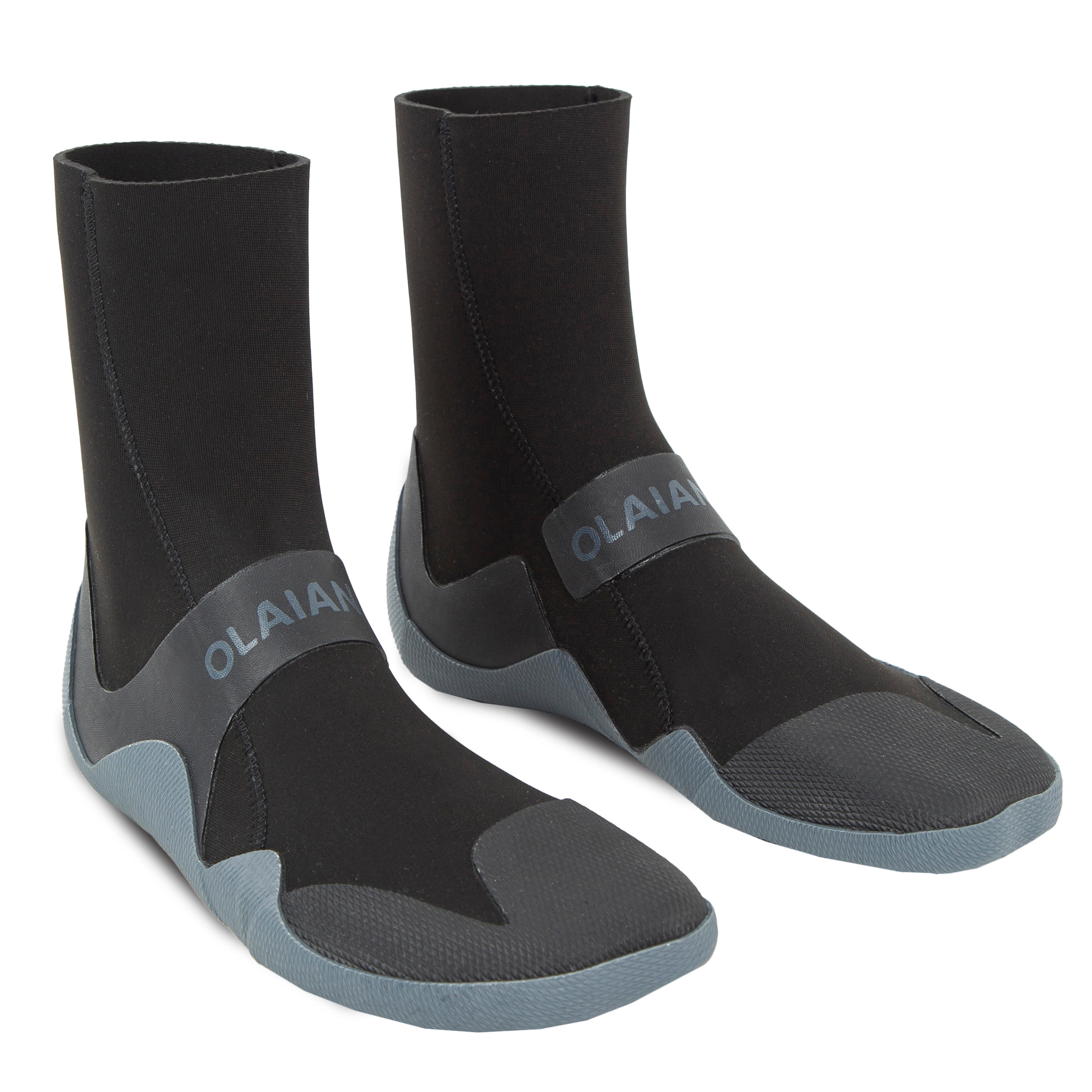 500 3 mm Neoprene Surf Boots - Black 6/6