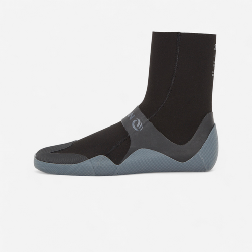 Chaussons Surf 500 Bottillons Néoprène 3 mm noir