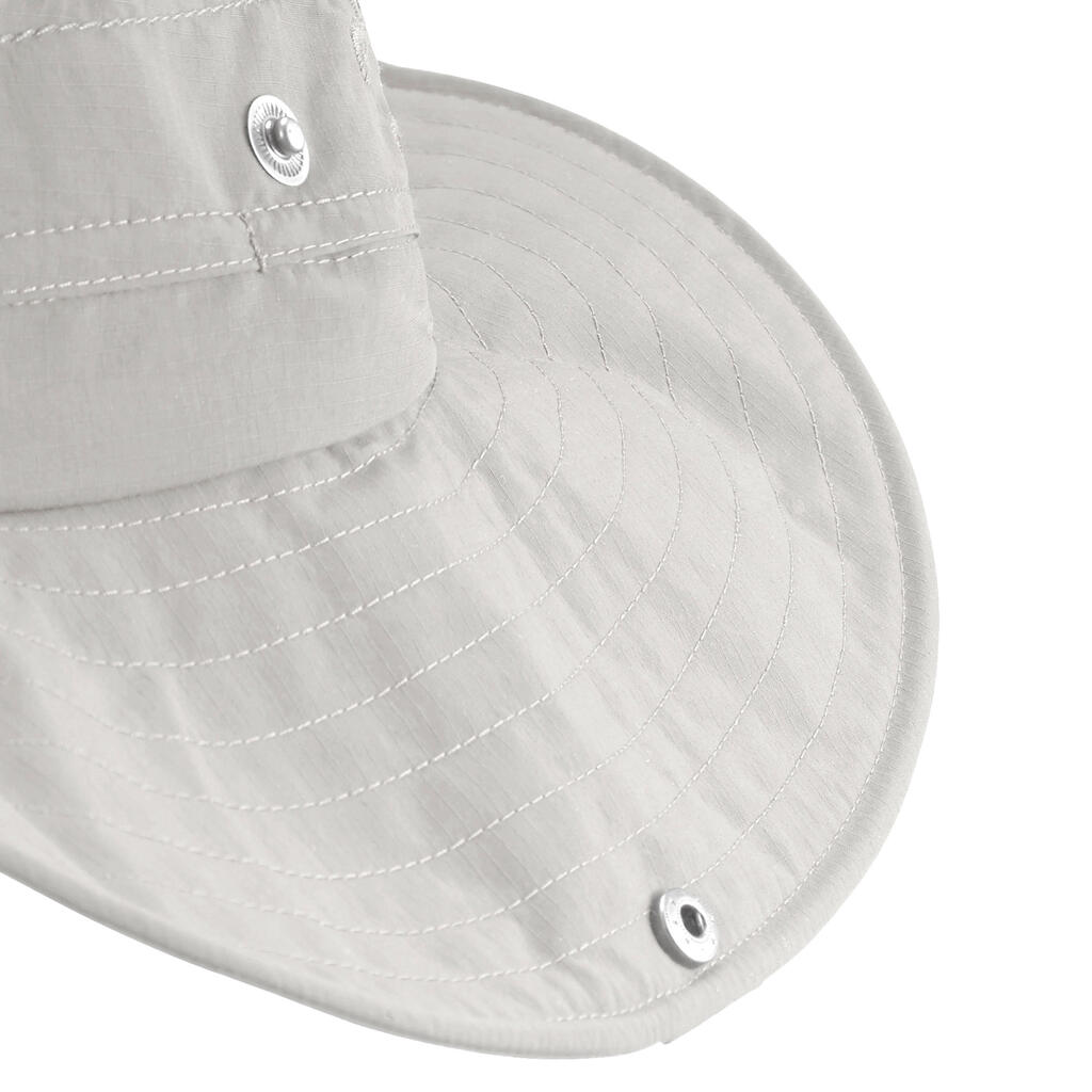 CN Chapeau de Trekking montagne TREK 500 anti UV noir