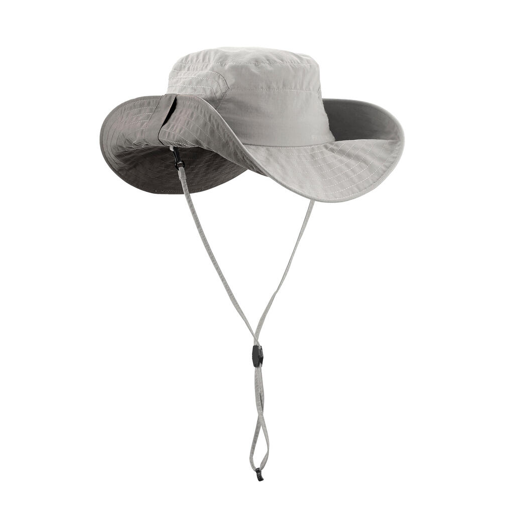 CN Chapeau de Trekking montagne TREK 500 anti UV noir