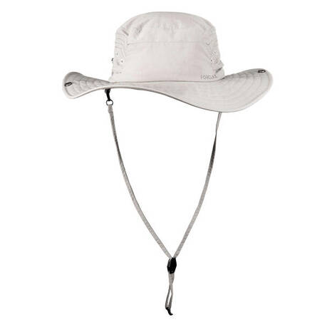 Topi Rimba Trekking Gunung Anti-UV TREK 500 - Beige