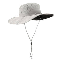 CN Mountain Trekking Hat TREK 500 Anti-UV beige