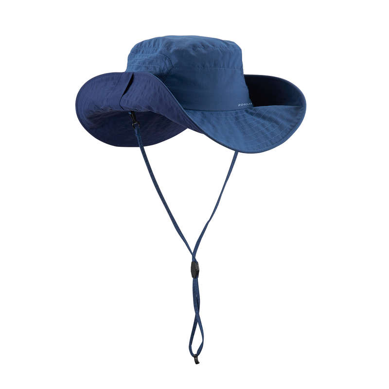 FORCLAZ Trek 500 Anti-UV Mountain Trekking Hat - Blue ...