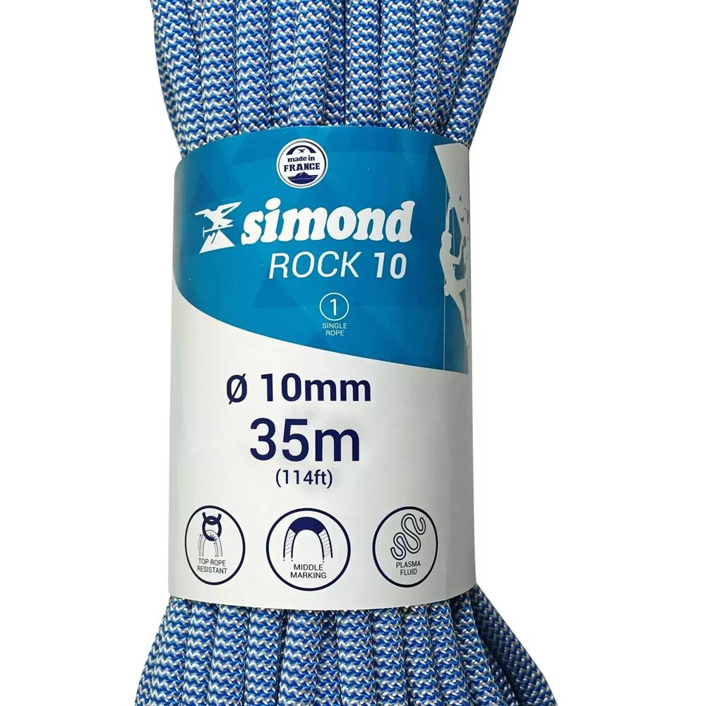 corda rock10 35m azul simond 2018