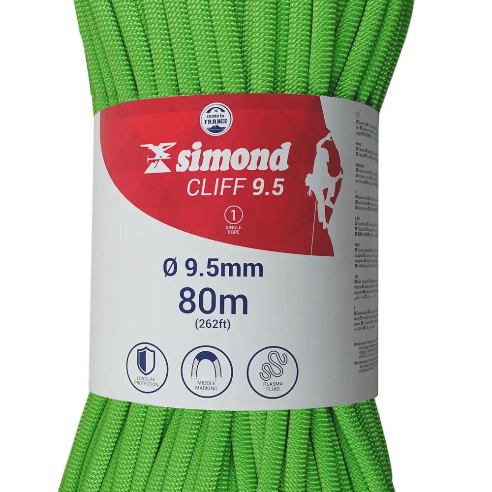 corde cliff 9.5 80m simond 2018