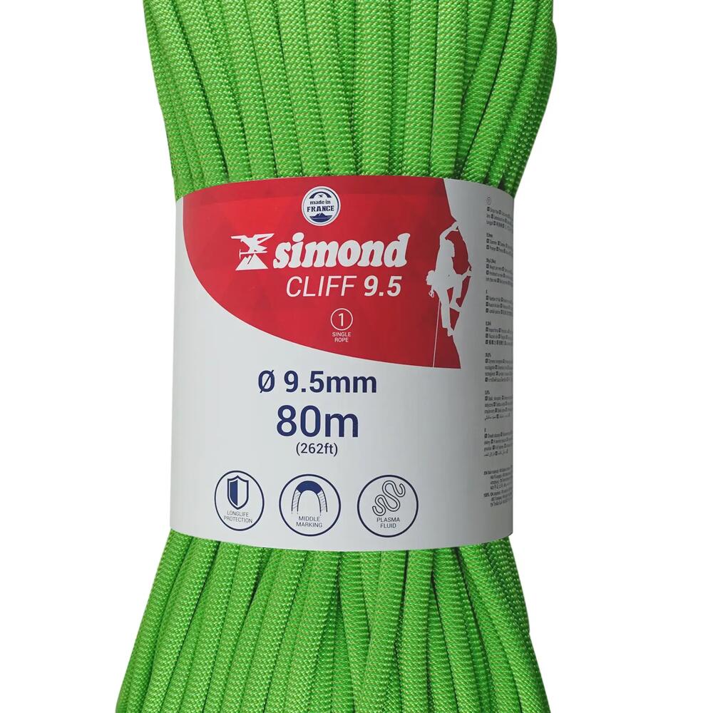 corda cliff 9.5 80m simond 2018