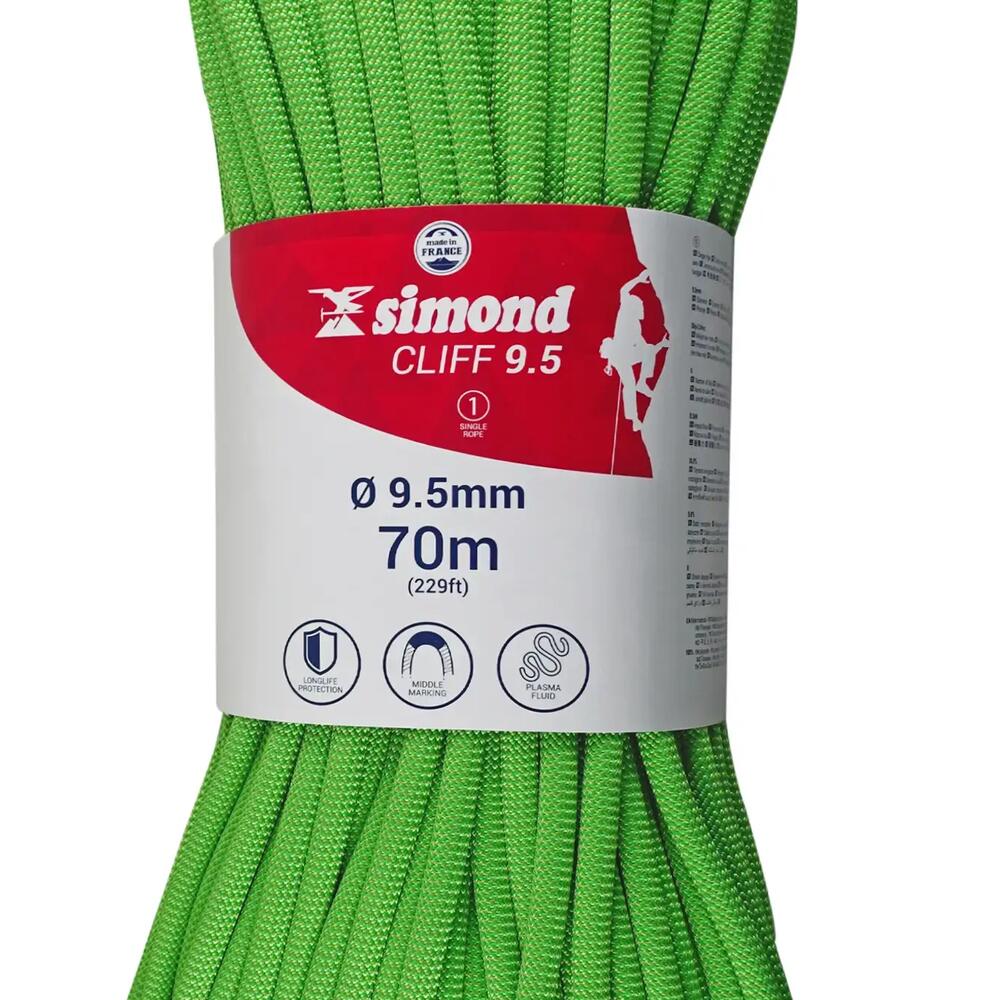 corde cliff 9.5 70m simond 2018