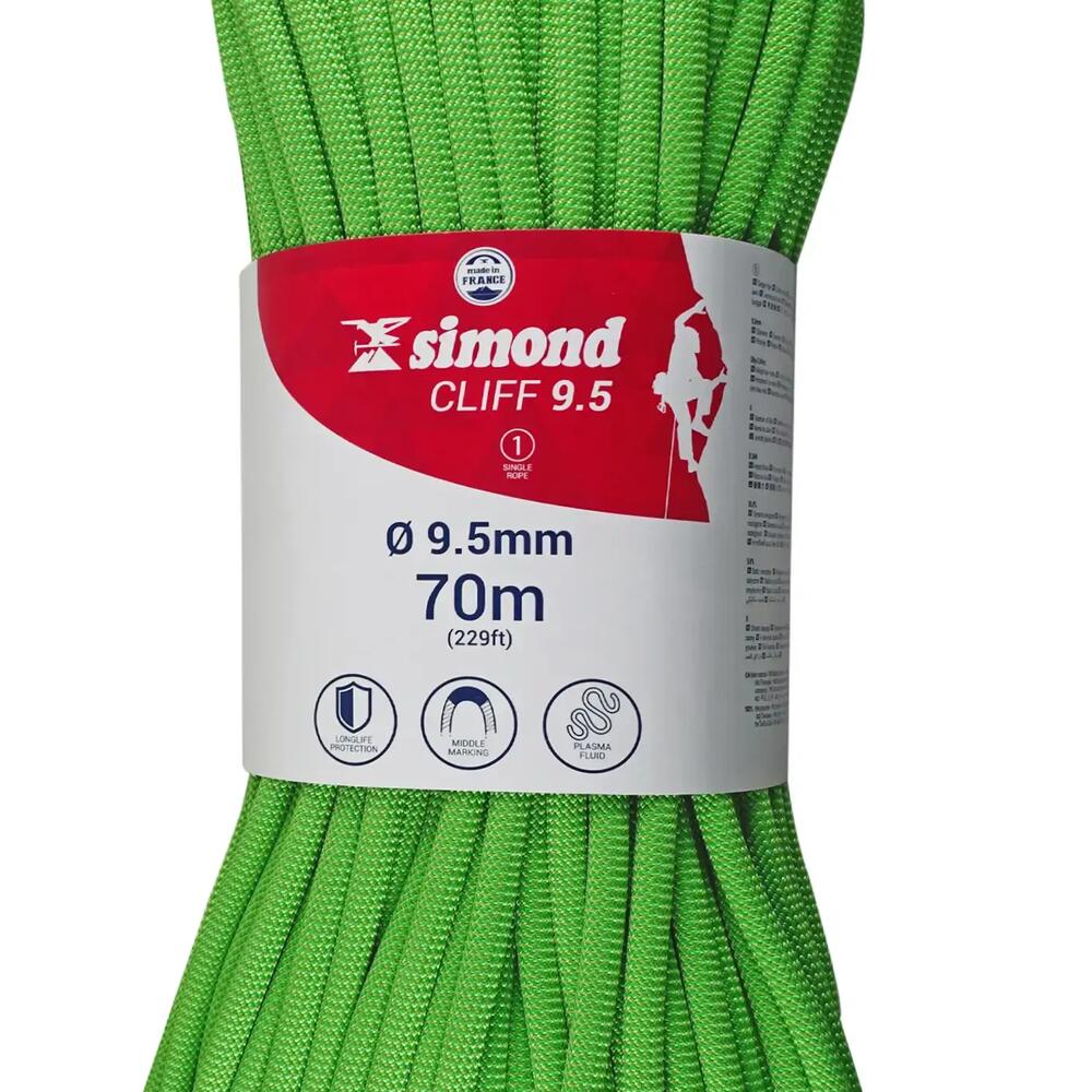 corde cliff 9.5 70m simond 2018