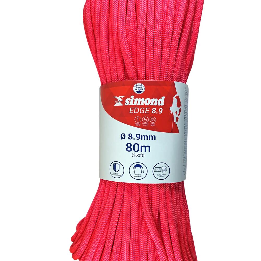 
corde edge 8.9 80m simond 2018
