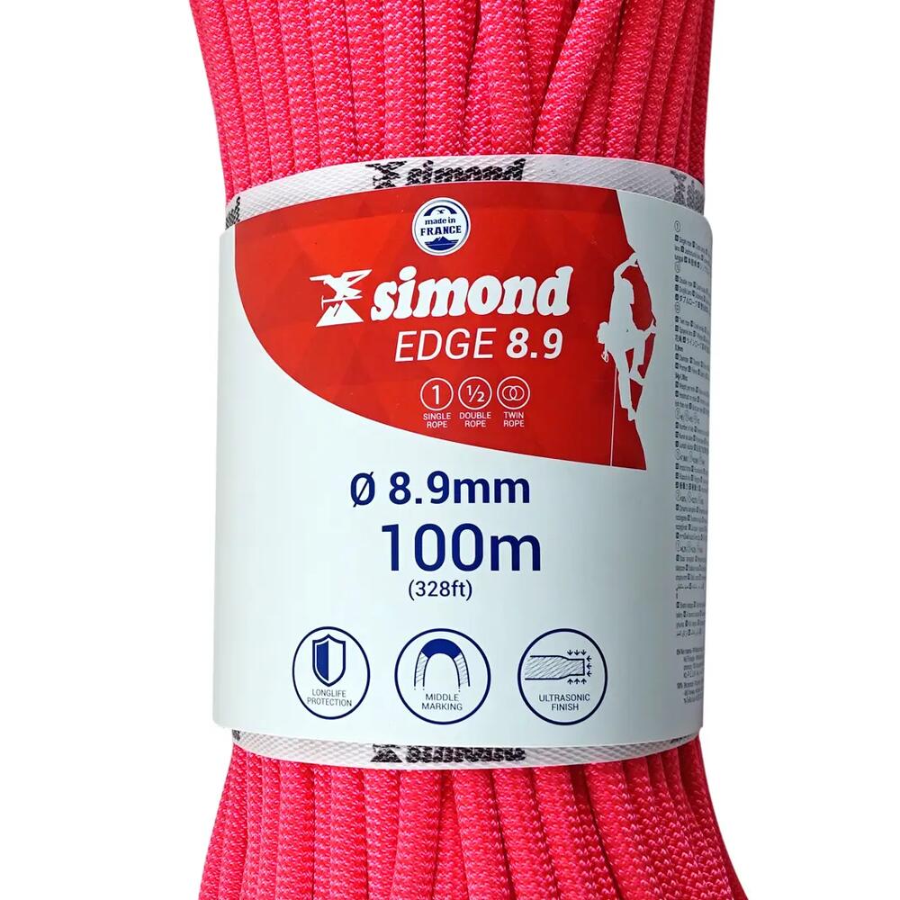 
corde edge 8.9 100m simond 2018