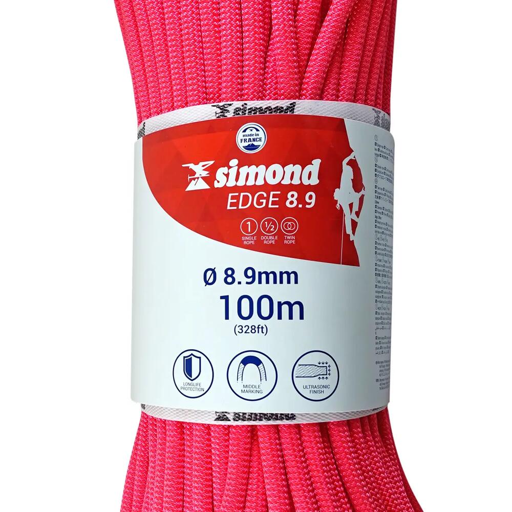 
corde edge 8.9 100m simond 2018