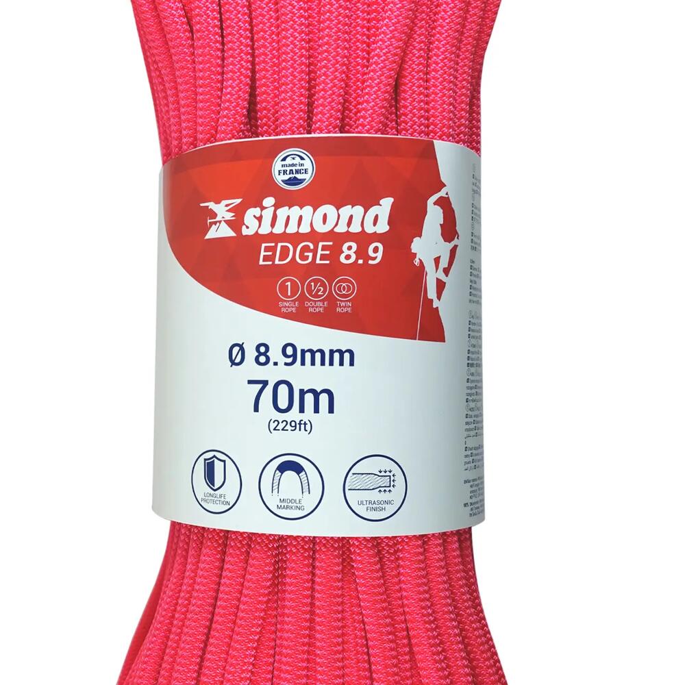 
corde edge 8.9 70m simond 2018