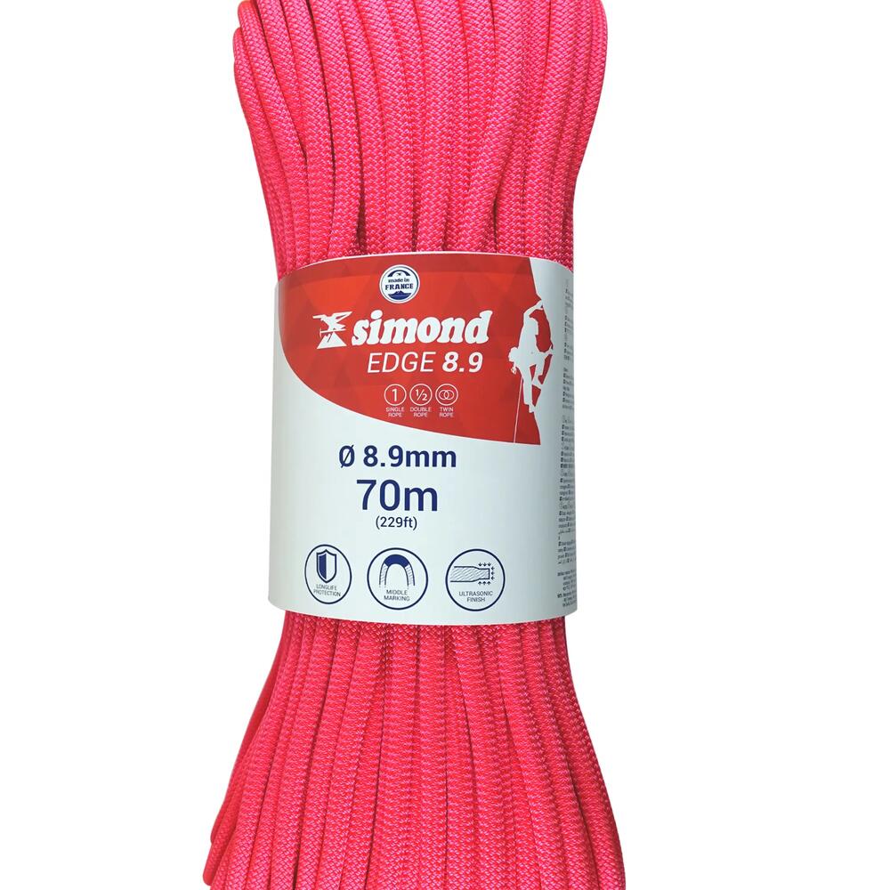 corde edge 8.9 70m simond 2018