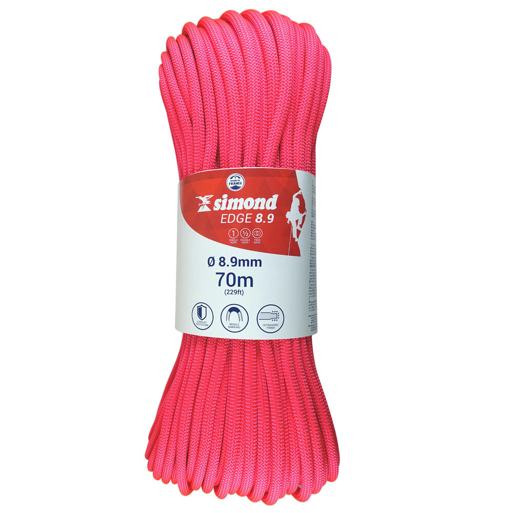 corde edge 8.9 70m simond 2018