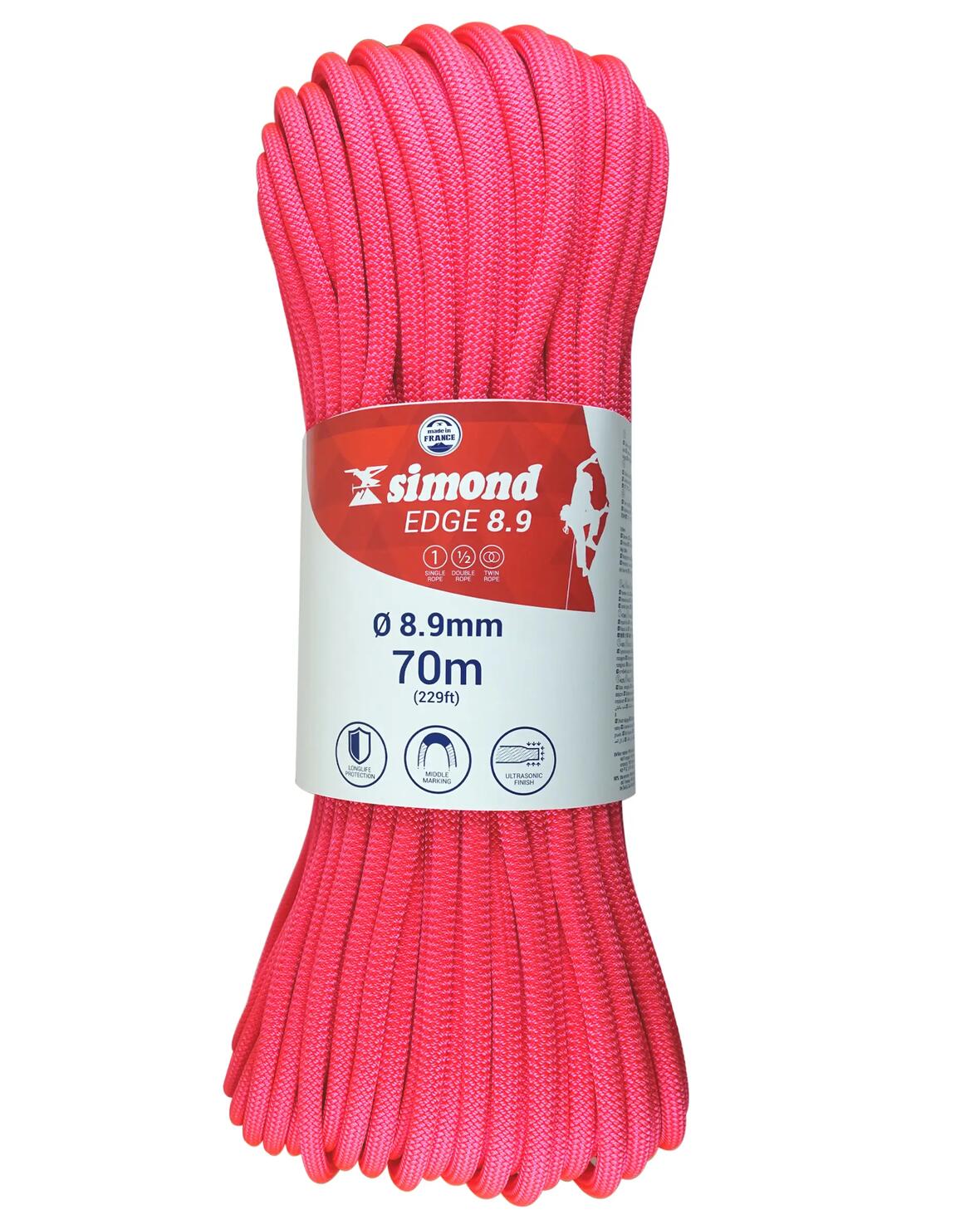 corde edge 8.9 70m simond 2018