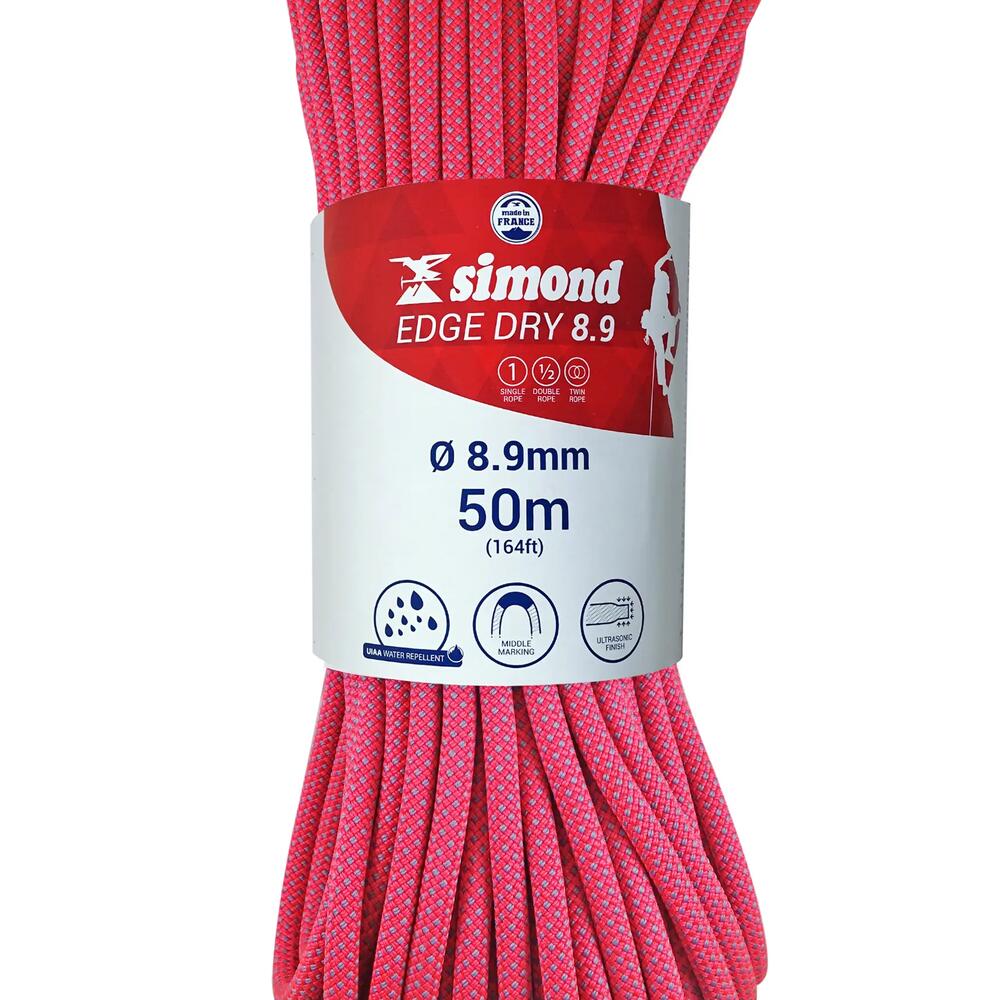 corde edge dry 8.9 50m simond 2018