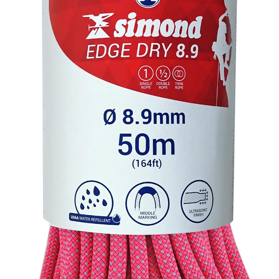 corde edge dry 8.9 50m simond 2018