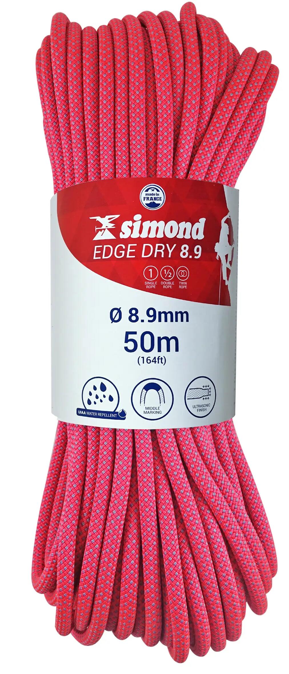 corde edge dry 8.9 50m simond 2018