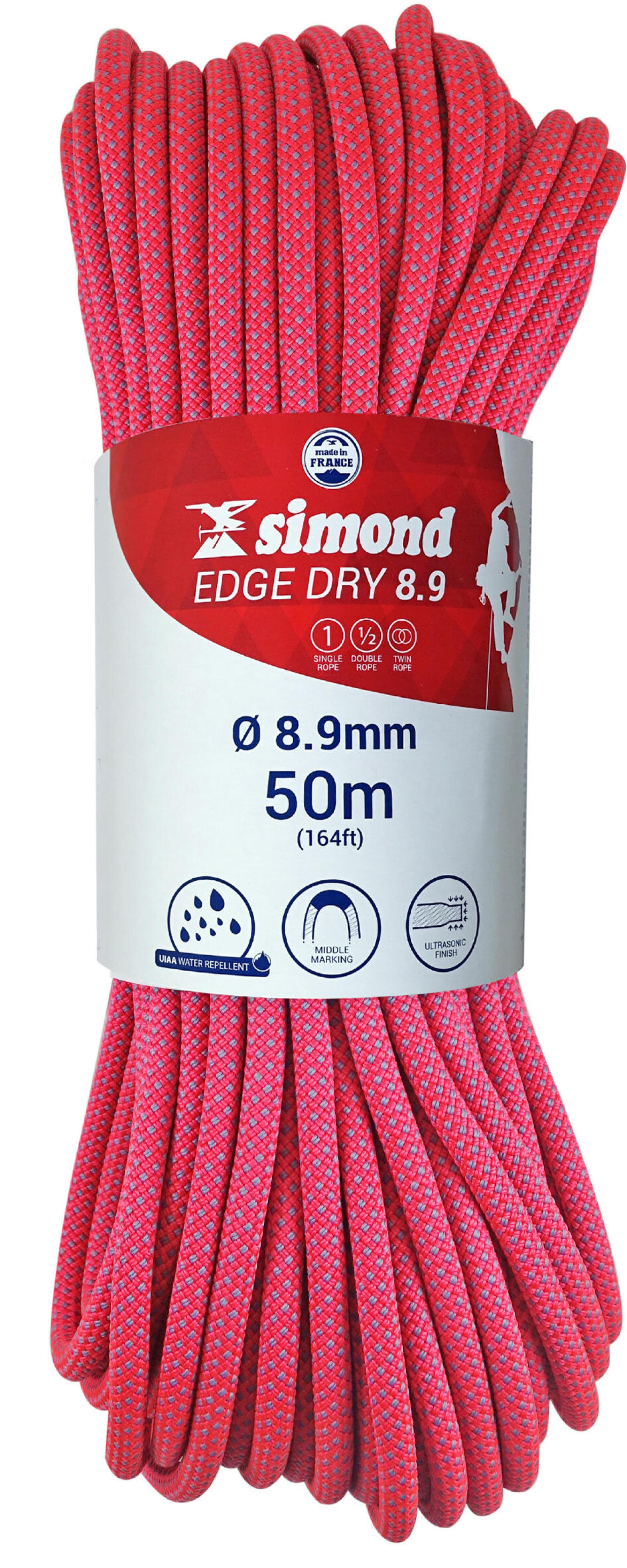 corde edge dry 8.9 50m simond 2018
