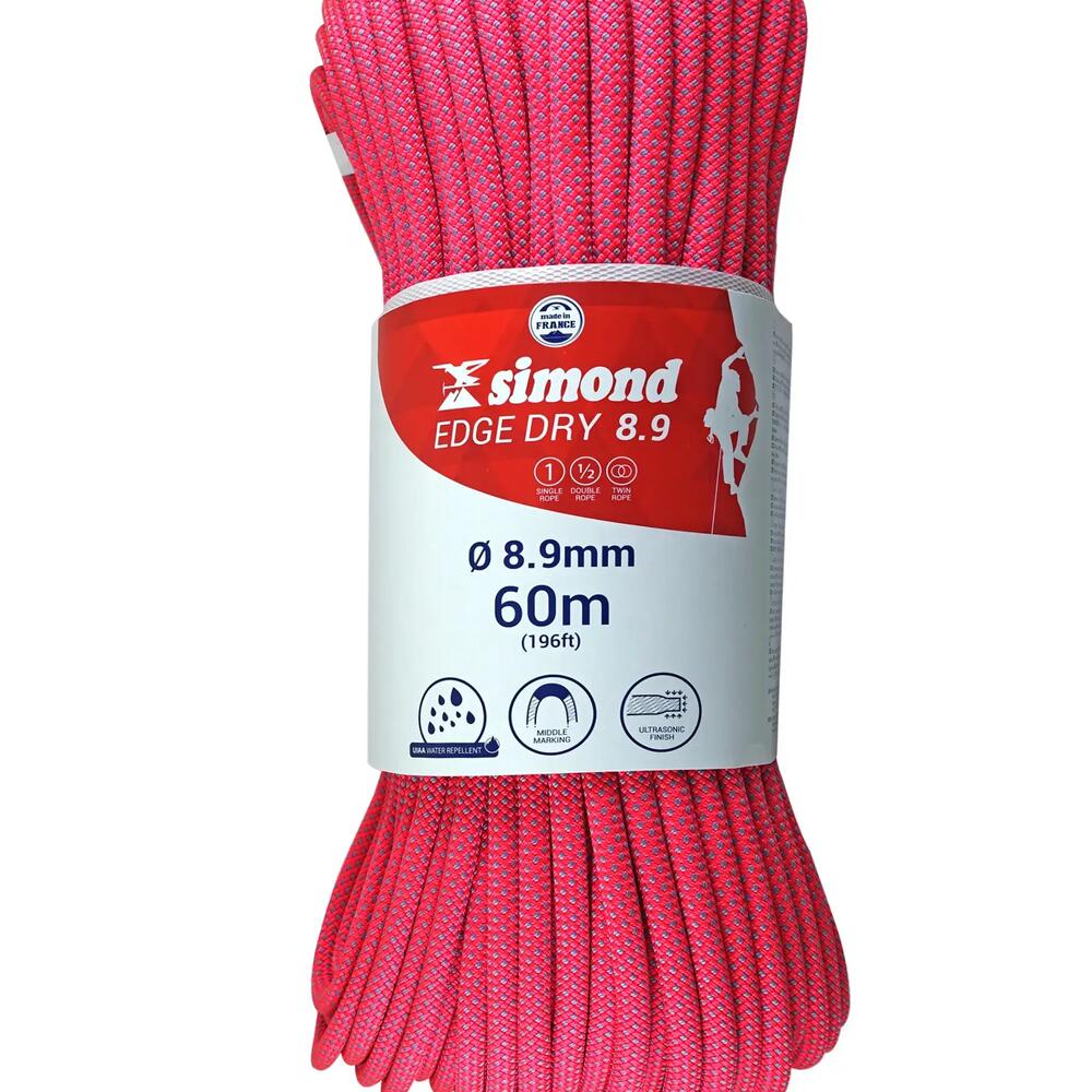corde edge dry 8.9 60m simond 2018