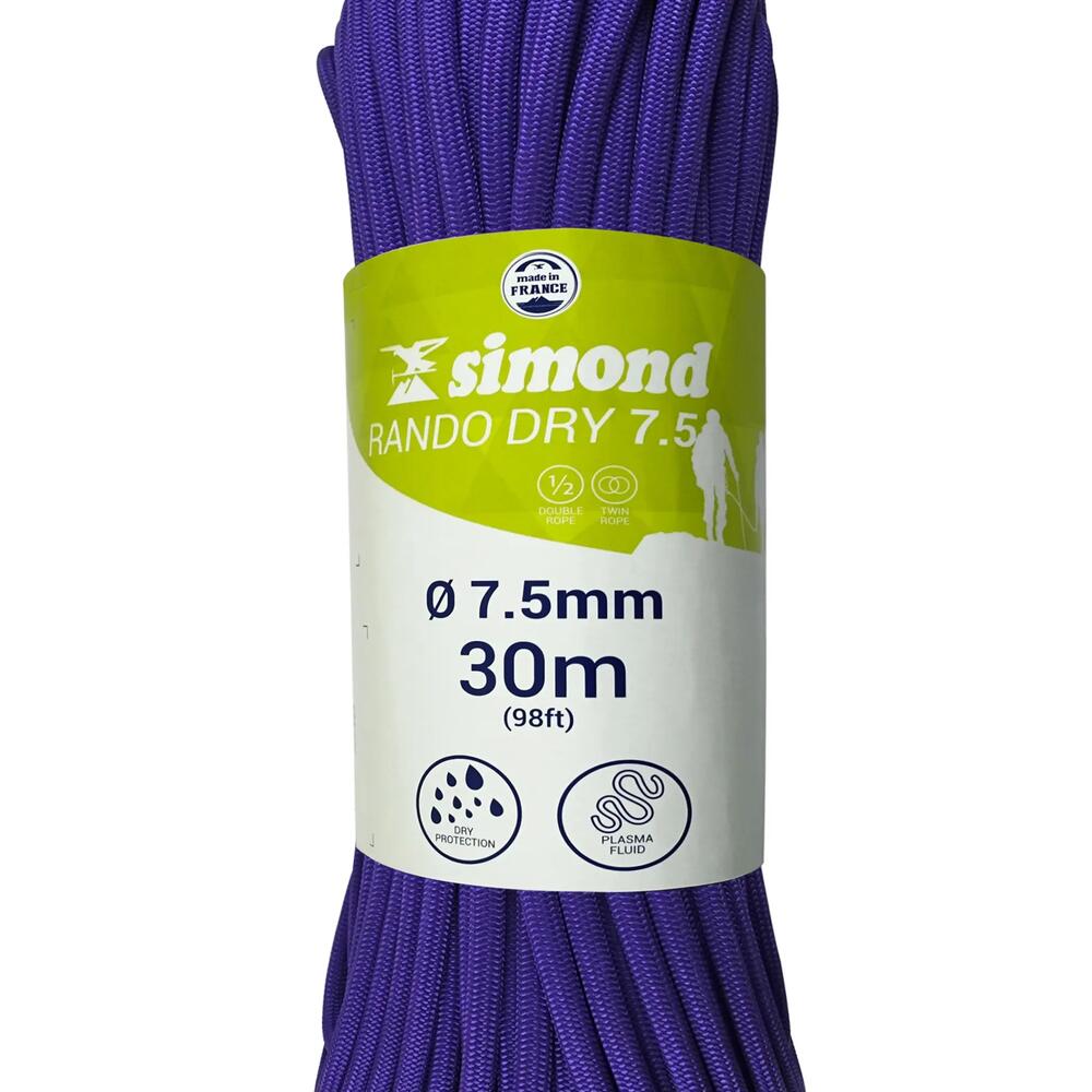 corde rando dry 7.5 30m simond 2018