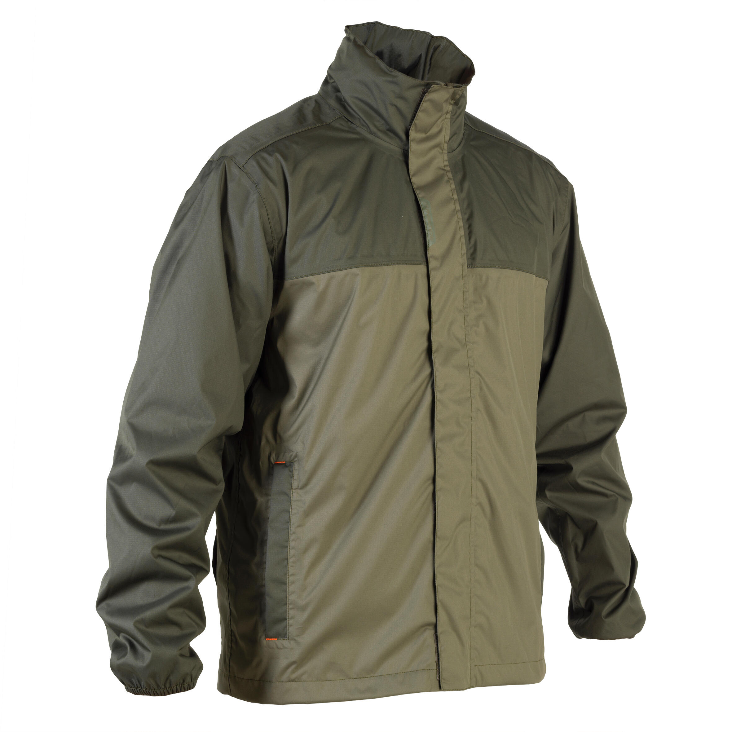SOLOGNAC Impermeable Reforçat Caça Solognac 100 Home Jaqueta  Impermeable Verd